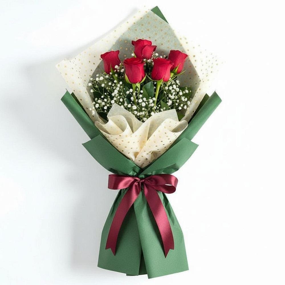 Букет рубиновое очарование в Александровке Букет цветов из: Розы в Александровке