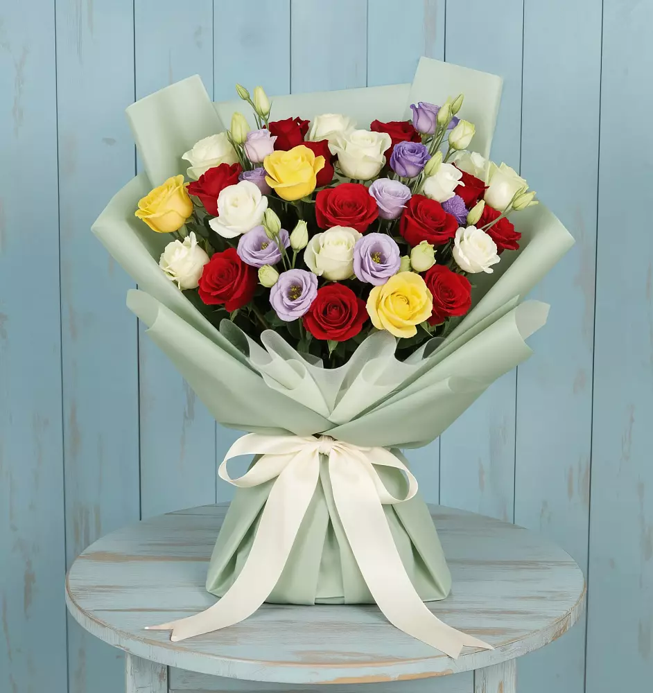 Букет цветов из: Розы в Александровке